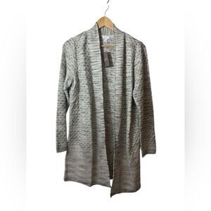 NEW J. JILL cardigan granit h m small